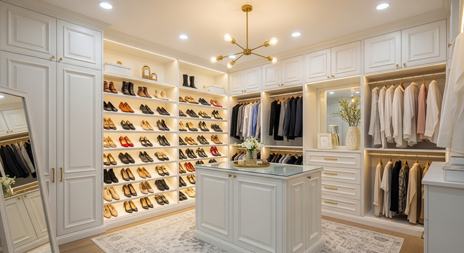 Custom closet design