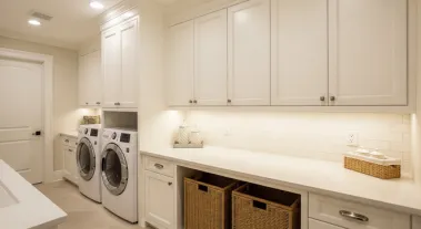 Custom laundry room design