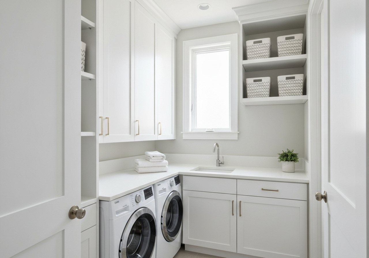 Maximize Every Inch: Custom Small Laundry Room Ideas from The Closet Rehab